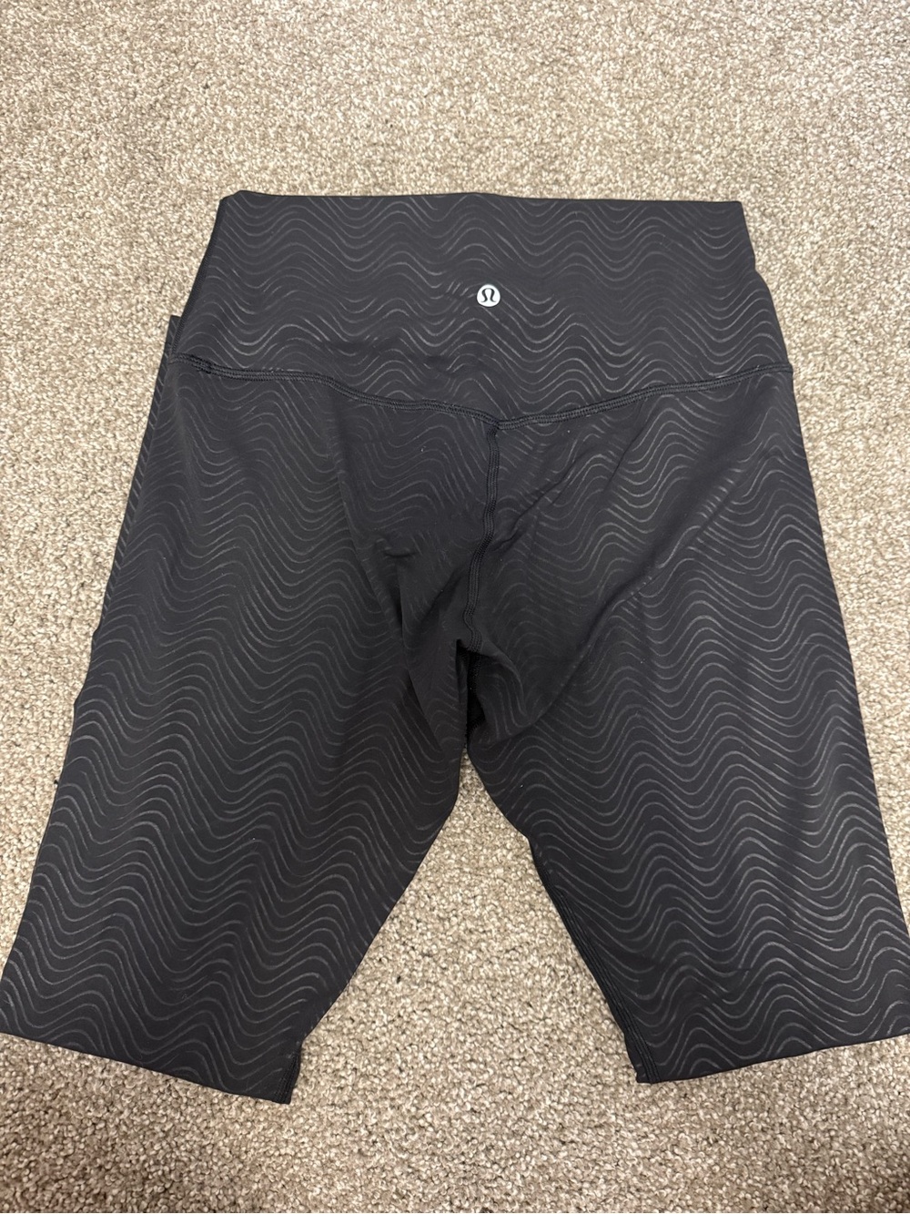 Lululemon AlignBlack Wave-Print High-Rise Leggings